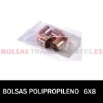 BOLSAS POLIPROPILENO SIN CIERRE 6X8