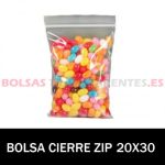 BOLSAS TRANSPARENTES AUTOCIERRE 20X30